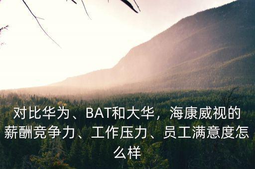 ?？低曈卸嗌賳T工,海康威視的薪酬競(jìng)爭(zhēng)力