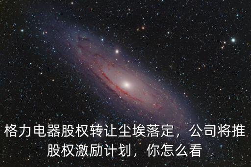 格力電器股權(quán)轉(zhuǎn)讓塵埃落定，公司將推股權(quán)激勵(lì)計(jì)劃，你怎么看