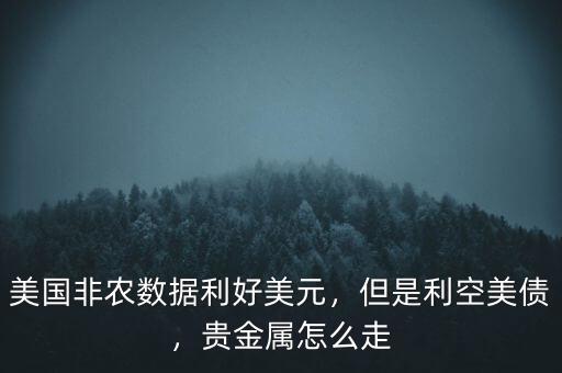 美國(guó)非農(nóng)數(shù)據(jù)利好美元，但是利空美債，貴金屬怎么走