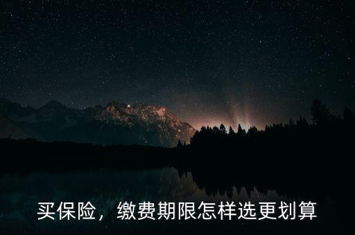 保險怎么交劃算,保費(fèi)怎樣交更劃算