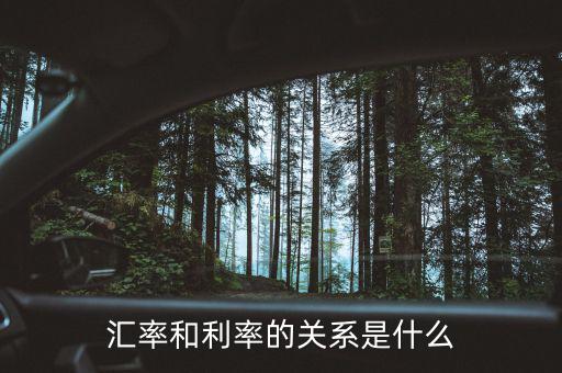 匯率的變化對于收益率起什么作用,匯率和利率的關(guān)系是什么