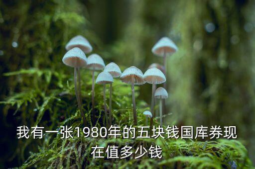 我有一張1980年的五塊錢國(guó)庫券現(xiàn)在值多少錢