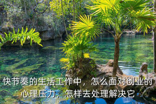 快節(jié)奏的生活工作中，怎么面對(duì)創(chuàng)業(yè)的心理壓力，怎樣去處理解決它