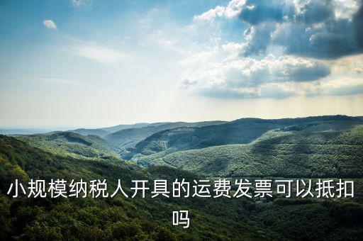 什么樣的運費票可以抵，運輸費增值稅都能用什么票抵扣