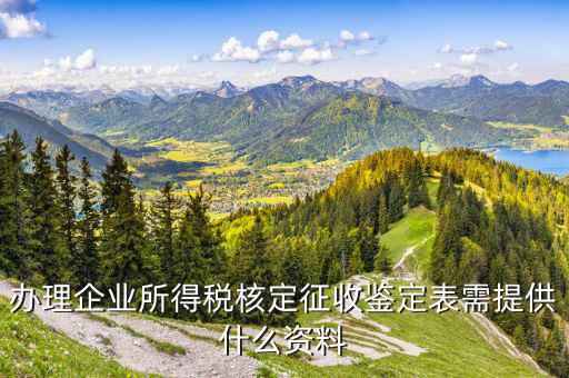 征收方式鑒定需要帶什么，小規(guī)模納稅人查帳征收方式改核定征收方式要辦什么手續(xù)