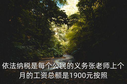 依法納稅屬于什么行為，依法納稅屬不屬于政治義務