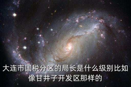 大連國(guó)稅局長(zhǎng)什么級(jí)別，大連市國(guó)稅分區(qū)的局長(zhǎng)是什么級(jí)別比如像甘井子開(kāi)發(fā)區(qū)那樣的