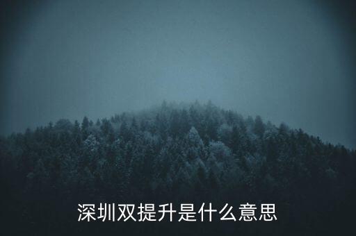 兩手抓兩提升是什么意思，中央提出的兩手抓是什么