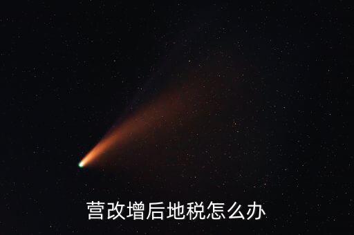 營(yíng)改增后 地稅負(fù)責(zé)什么意思，我想知道地稅營(yíng)改增后地稅收什么什么稅