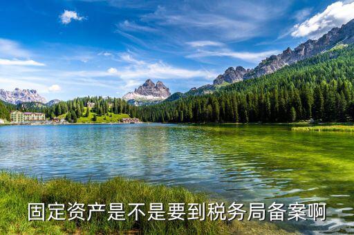 固定資產(chǎn)備案有什么用，固定資產(chǎn)是不是要到稅務(wù)局備案啊