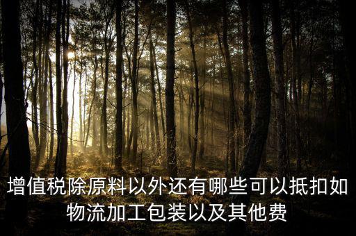 什么費(fèi)用可以抵扣增值稅，增值稅抵扣哪些費(fèi)用可抵扣呢營(yíng)業(yè)稅小規(guī)模和一般納稅人建安業(yè)都是