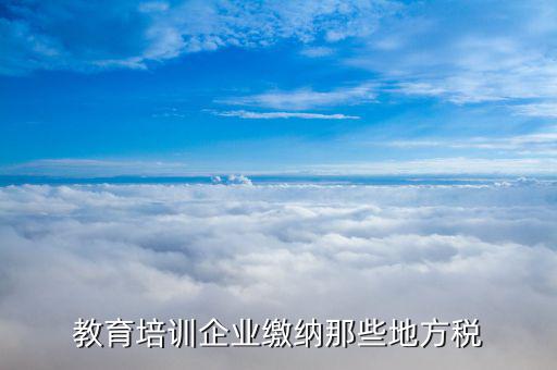 培訓(xùn)機(jī)構(gòu)應(yīng)交什么稅，民辦非企業(yè)培訓(xùn)類(lèi)學(xué)校應(yīng)交什么稅 請(qǐng)教指點(diǎn)