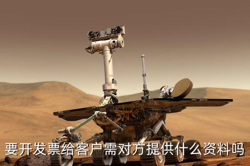 開票要什么資料嗎，開發(fā)票需要什么東西嗎