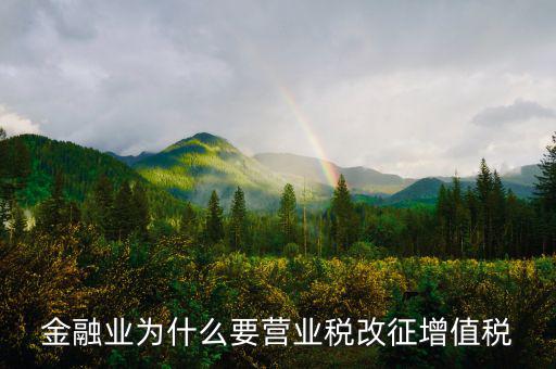 金融業(yè)交什么稅營改增，2016營改增范圍金融業(yè)稅率是多少