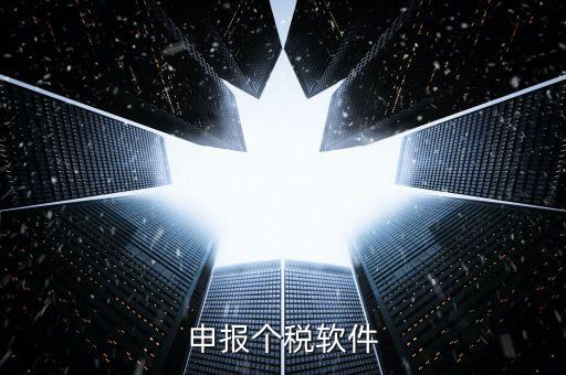 個稅用什么軟件申報表，個稅申報軟件里面扣繳個人所得稅明細(xì)報告表打印