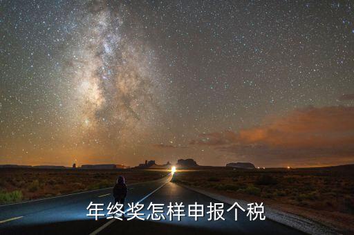 年終獎如何申報個人所得稅，年終獎個稅怎么申報