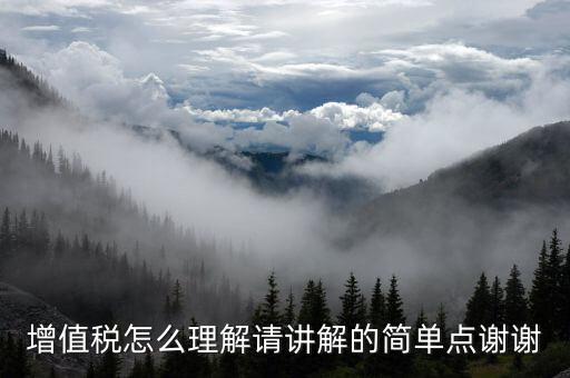 納稅人如何認識增值，增值稅的理解