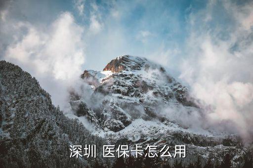 深圳農(nóng)民工醫(yī)保怎么用,深圳醫(yī)?？ò≡横t(yī)療費用