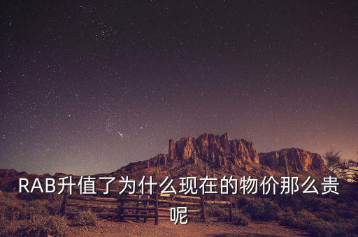 RAB升值了為什么現(xiàn)在的物價(jià)那么貴呢