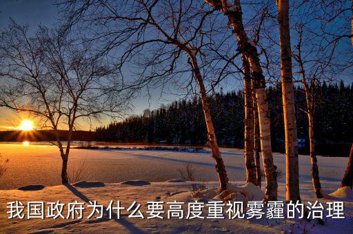 為什么要主動出擊治理霧霾，國家為何花大力氣整治霧霾天氣
