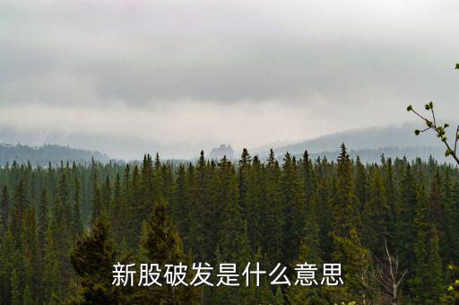 定增破發(fā)股是什么意思，增發(fā)股破發(fā)是什么意思