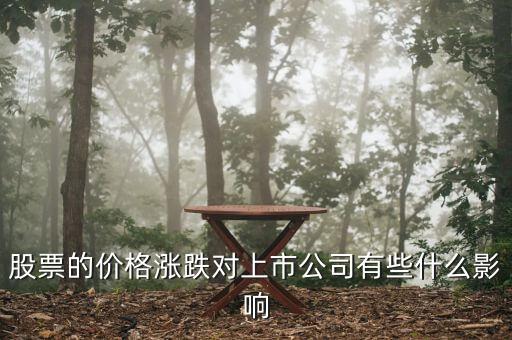 股價變動對一個公司有什么影響，股票的價格漲跌對上市公司有些什么影響