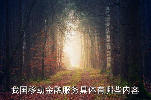 金融服務(wù)包括什么，銀行金融服務(wù) 主要指哪些事