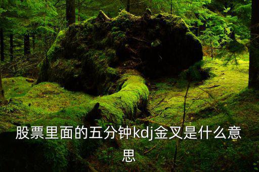 什么叫kdj金叉，KDJ快金叉是什么意思