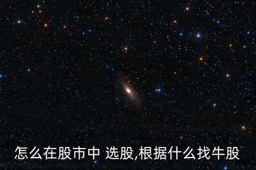 怎么在股市中 選股,根據(jù)什么找牛股