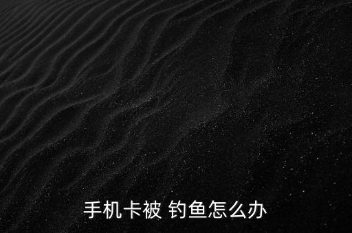 手機(jī)卡被 釣魚(yú)怎么辦