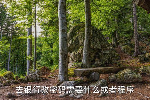 銀行卡改密碼需要什么，改銀行卡密碼要有哪些條件