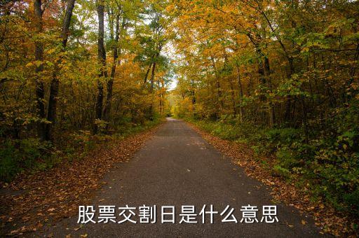 股市交割日是什么意思，股指交割日什么意思