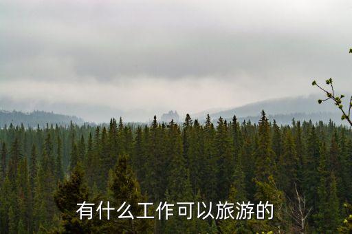 可以旅游的是什么職業(yè)，有什么工作可以旅游的