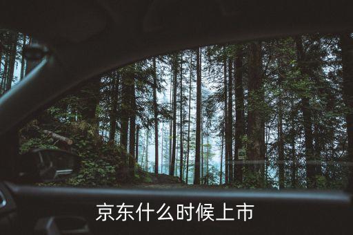 京東什么時(shí)間上市，京東什么時(shí)候上市