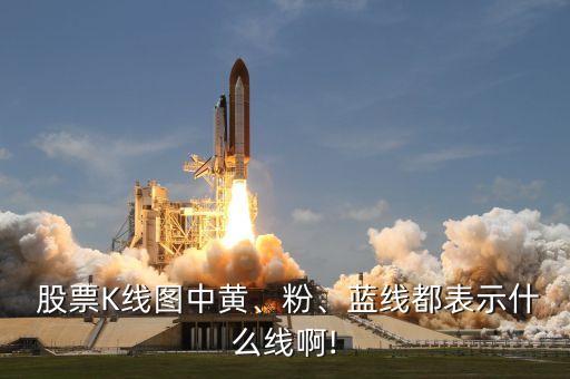  股票K線圖中黃、粉、藍(lán)線都表示什么線啊!