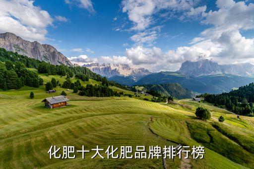 化肥十大化肥品牌排行榜